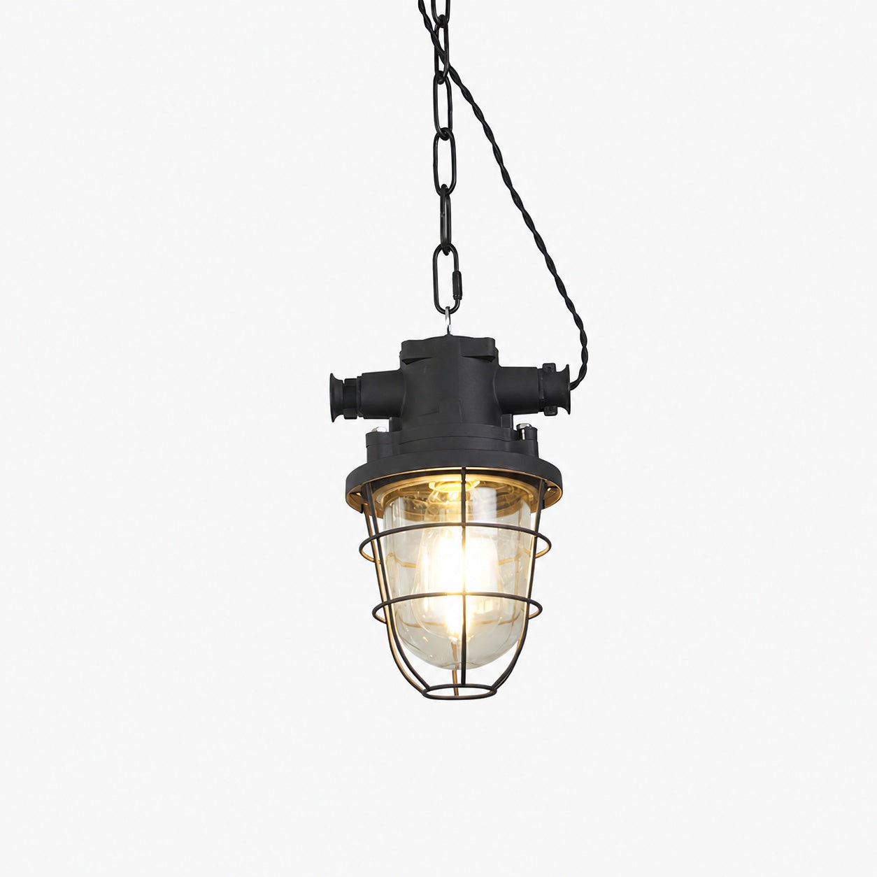 Bulkhead Cage Pendant Light