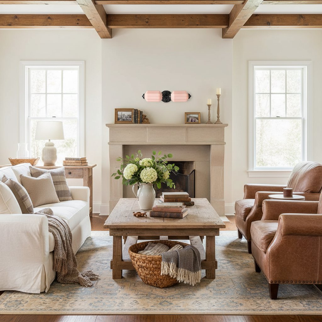 Eloise Brass Wall Sconce – Elegant Milk Glass Vintage Lighting