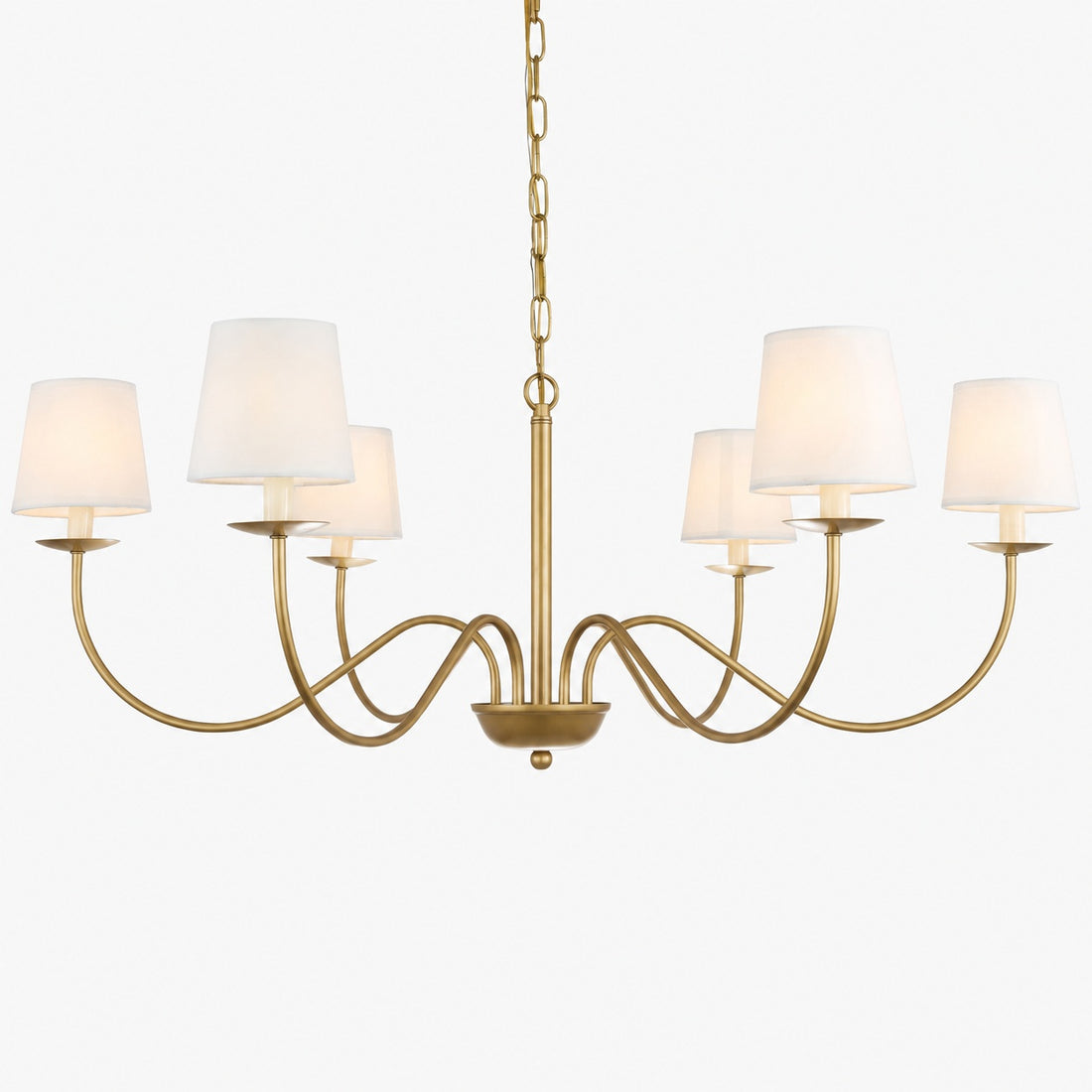 Eclipse Brass Chandelier