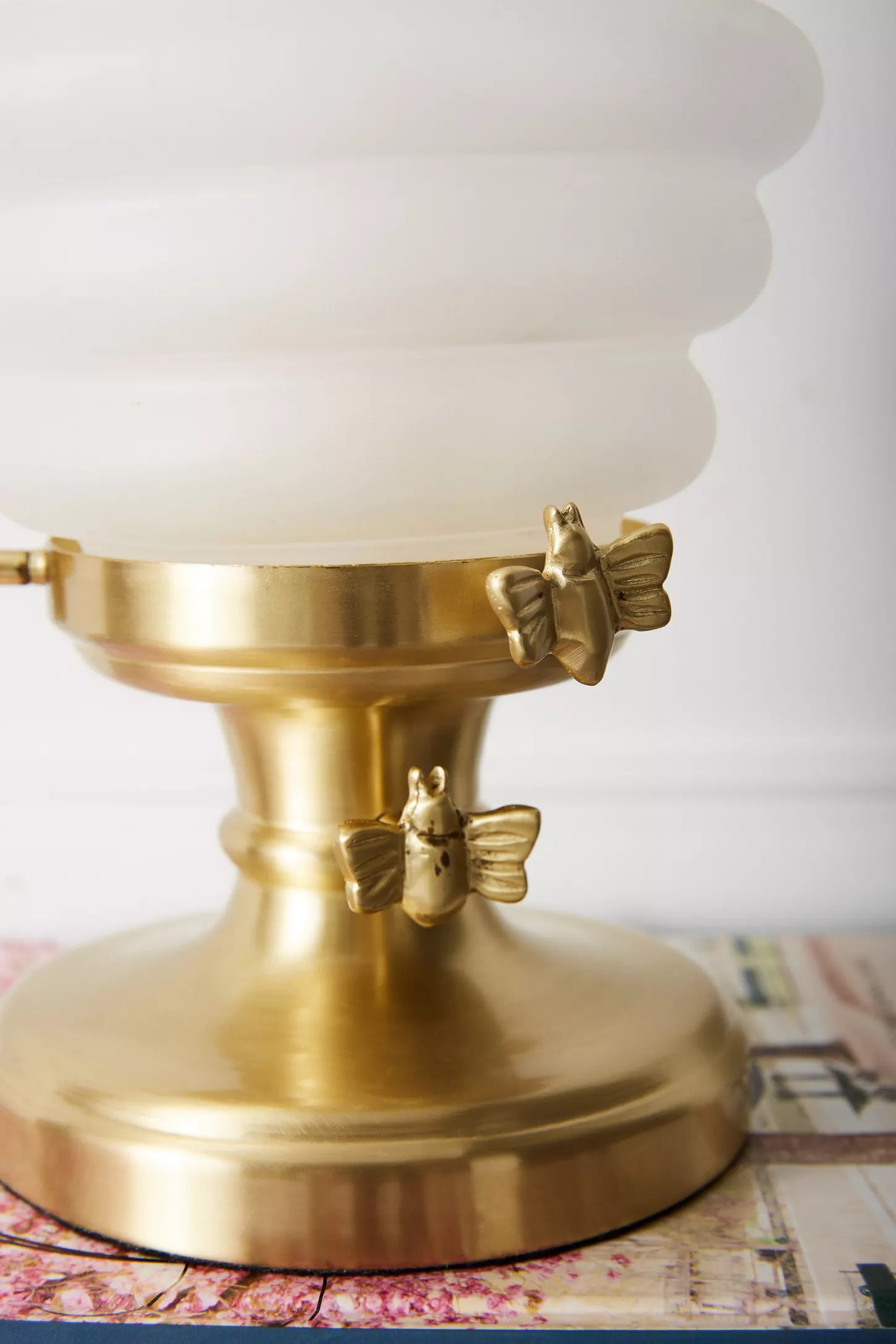 Capigia Decorative Table Lamp - Glass and Metal Decorative Lighting