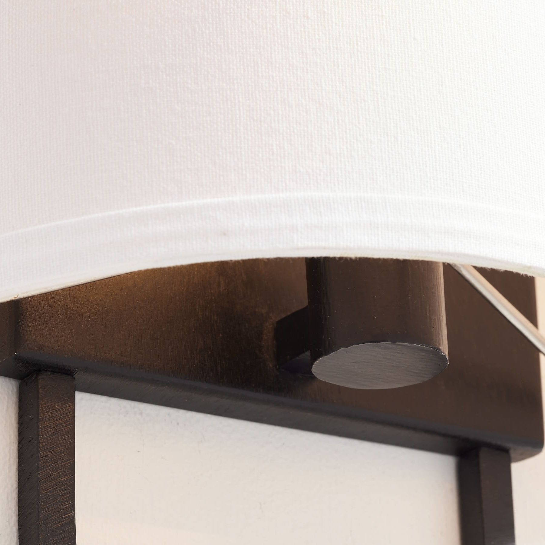 Nolvara Elegant Wall Light Featuring Soft Shade and Metal Arm