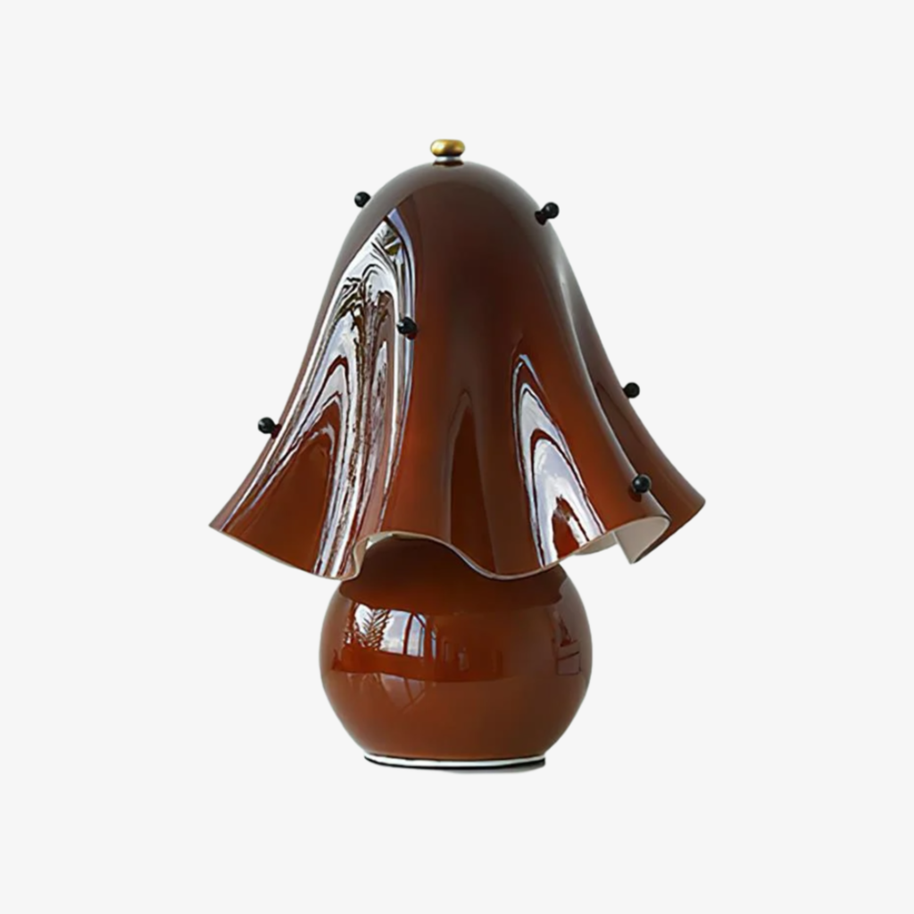 Bellina Decorative Table Lamp - Sculptural Bell Flower Shape