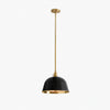 Lirra Metal Dome Pendant Light – Industrial Silhouette Lamp for Kitchens