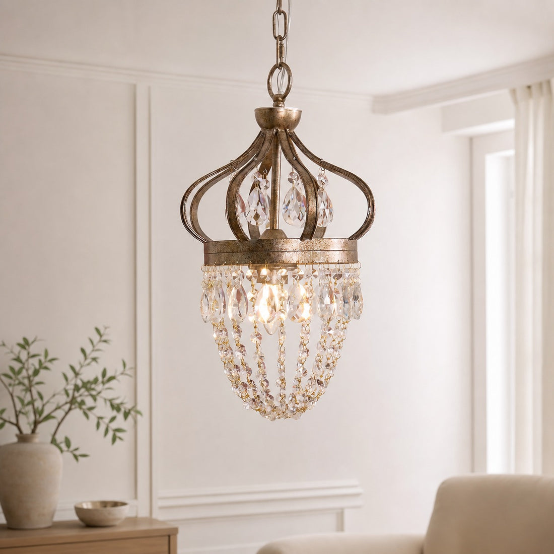 Abella Tear Drop Chandelier
