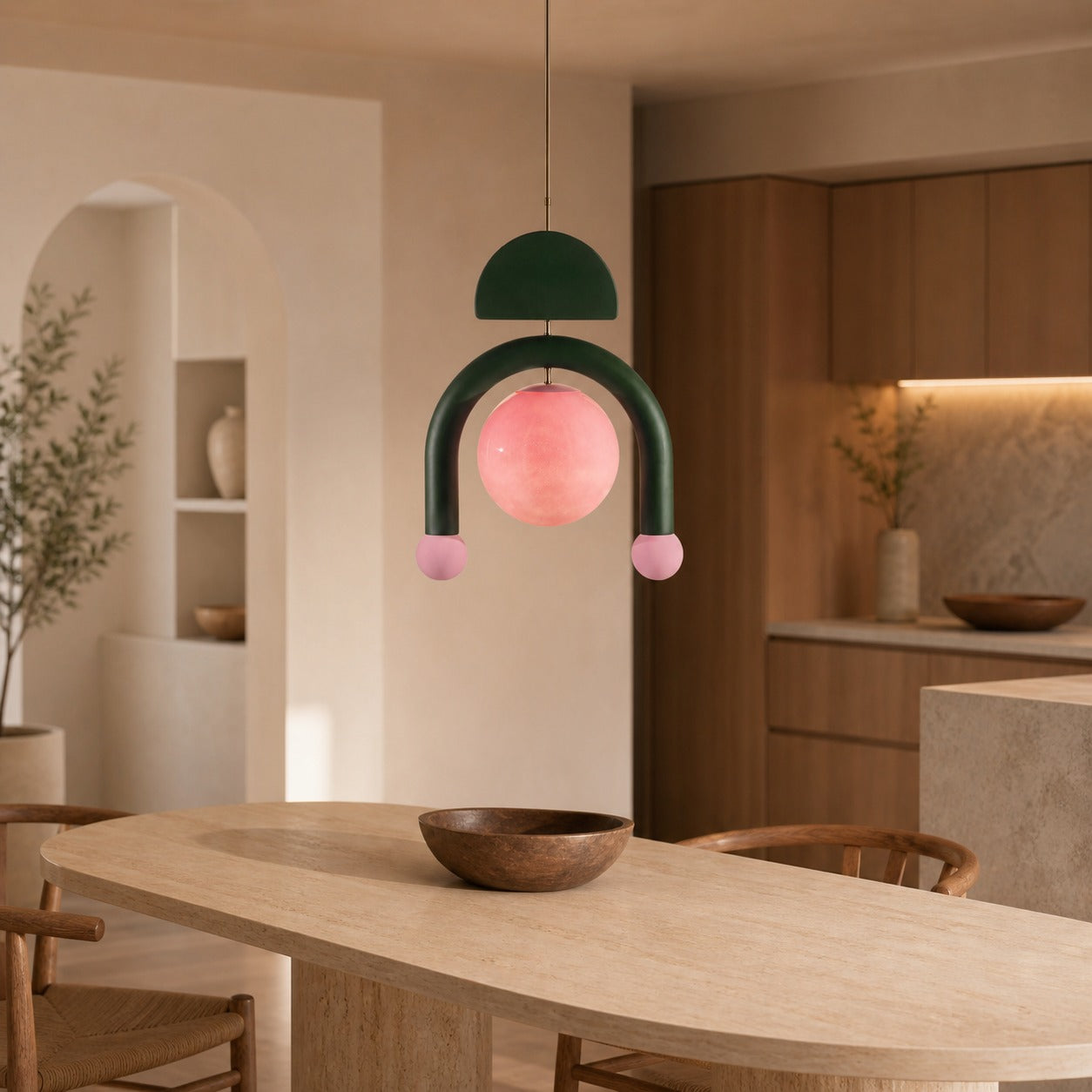 Eirene Glass Pendant Lamp