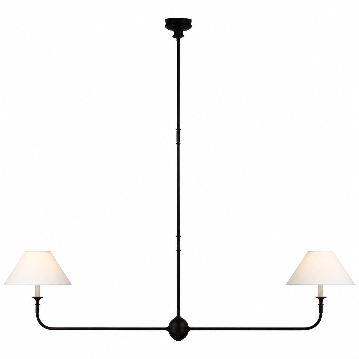 Piaf Grande Modern Industrial Metal Chandelier