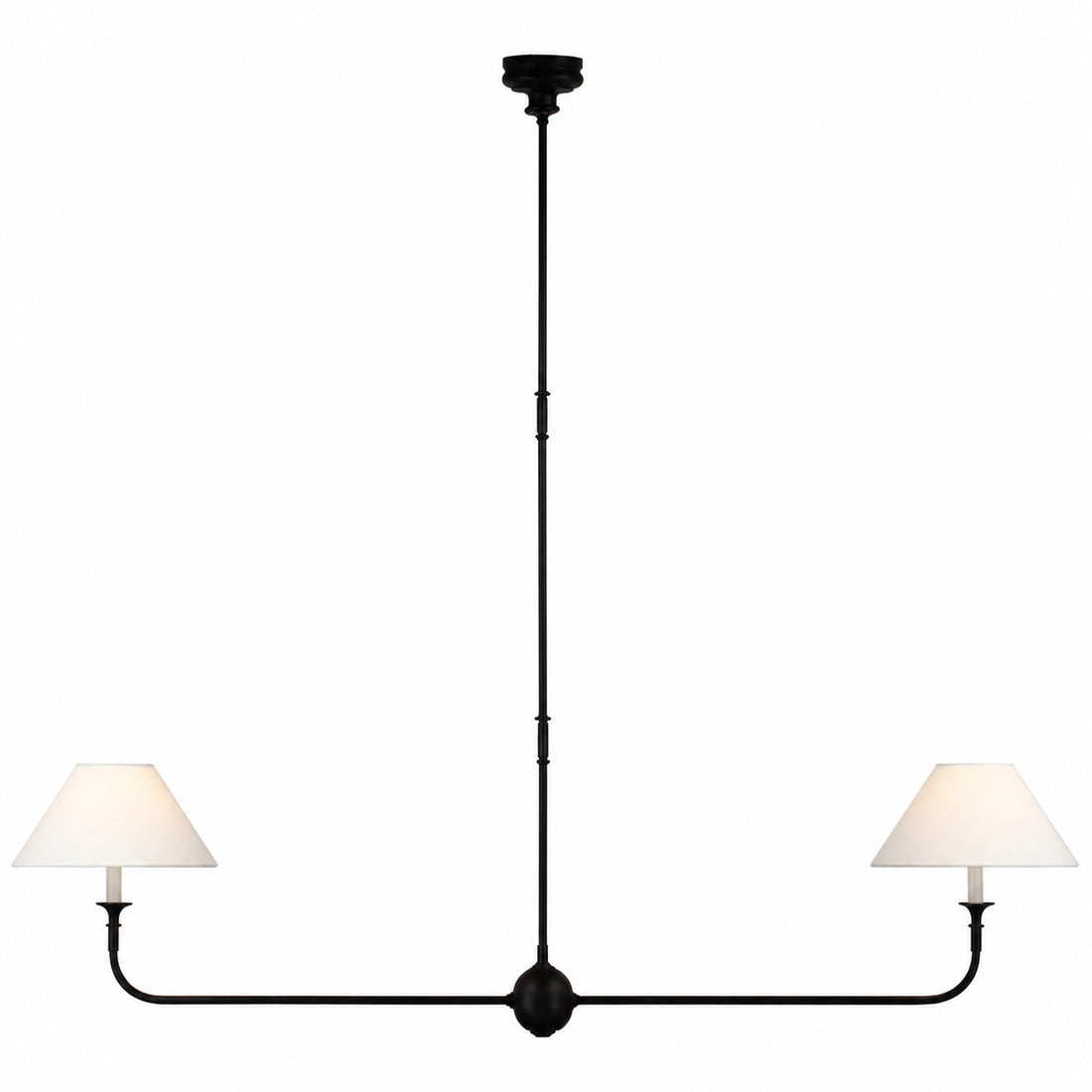 Piaf Grande Modern Industrial Metal Chandelier