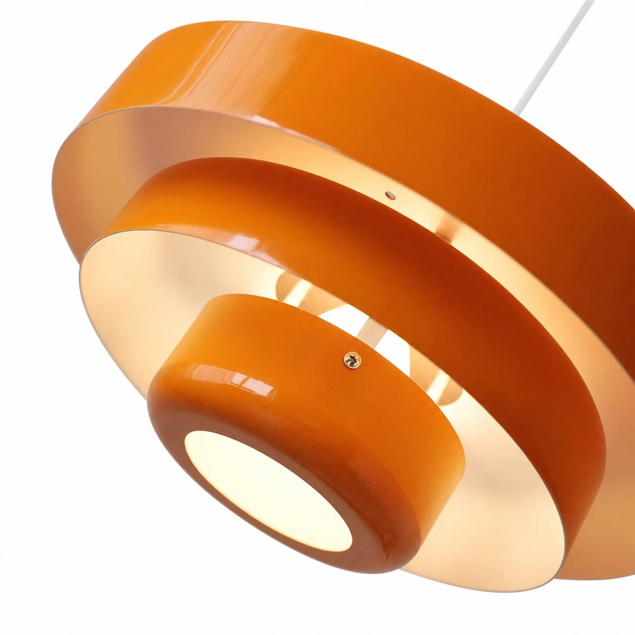 Malero Triple Layer Macarons Pendant Light - Modern Disc Form Lighting for Dining Room or Lounge N52