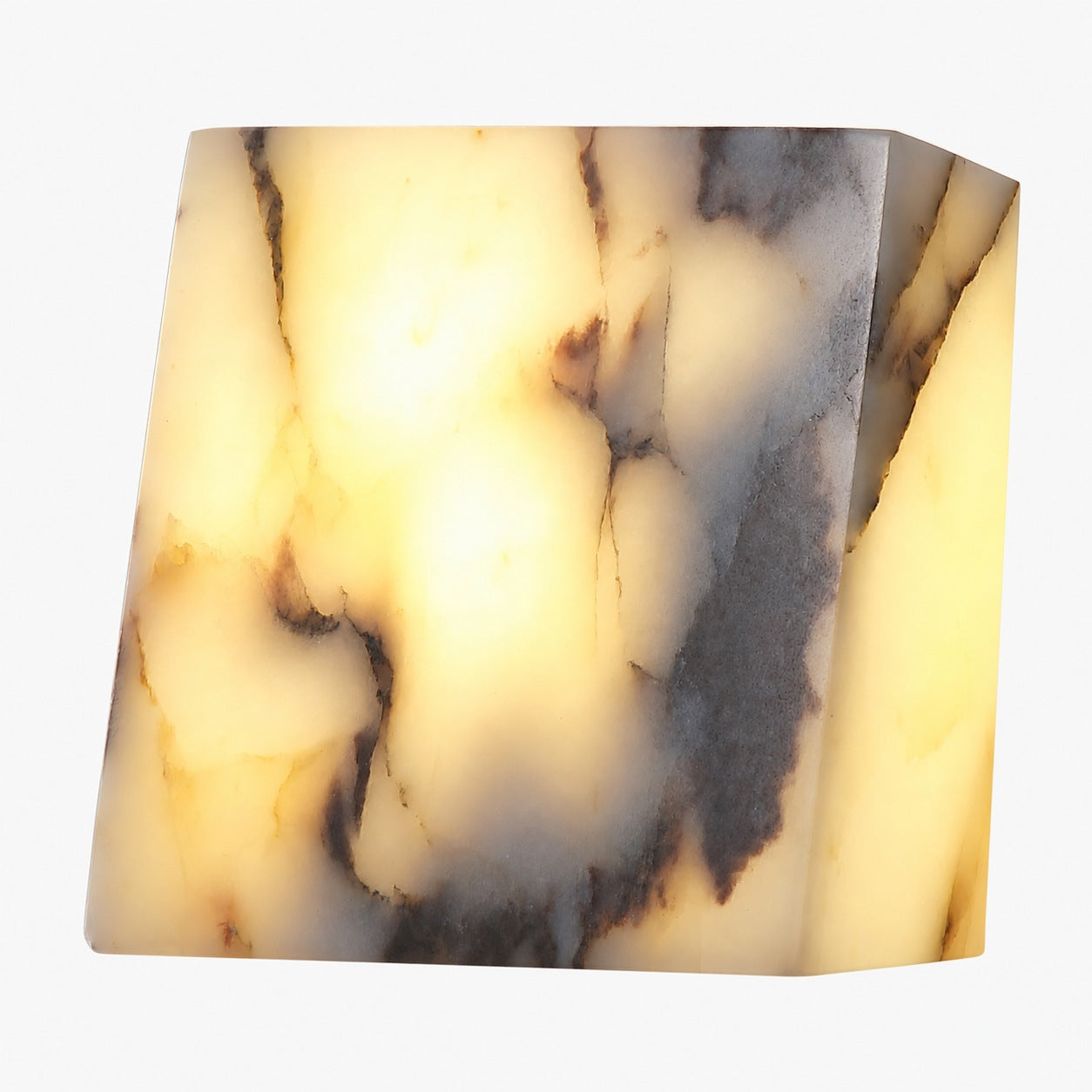 Square Marble Wall Lamp