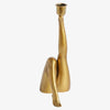 Kickra Modern Designer Candle Holder with Gold Leg-Inspired Base U22