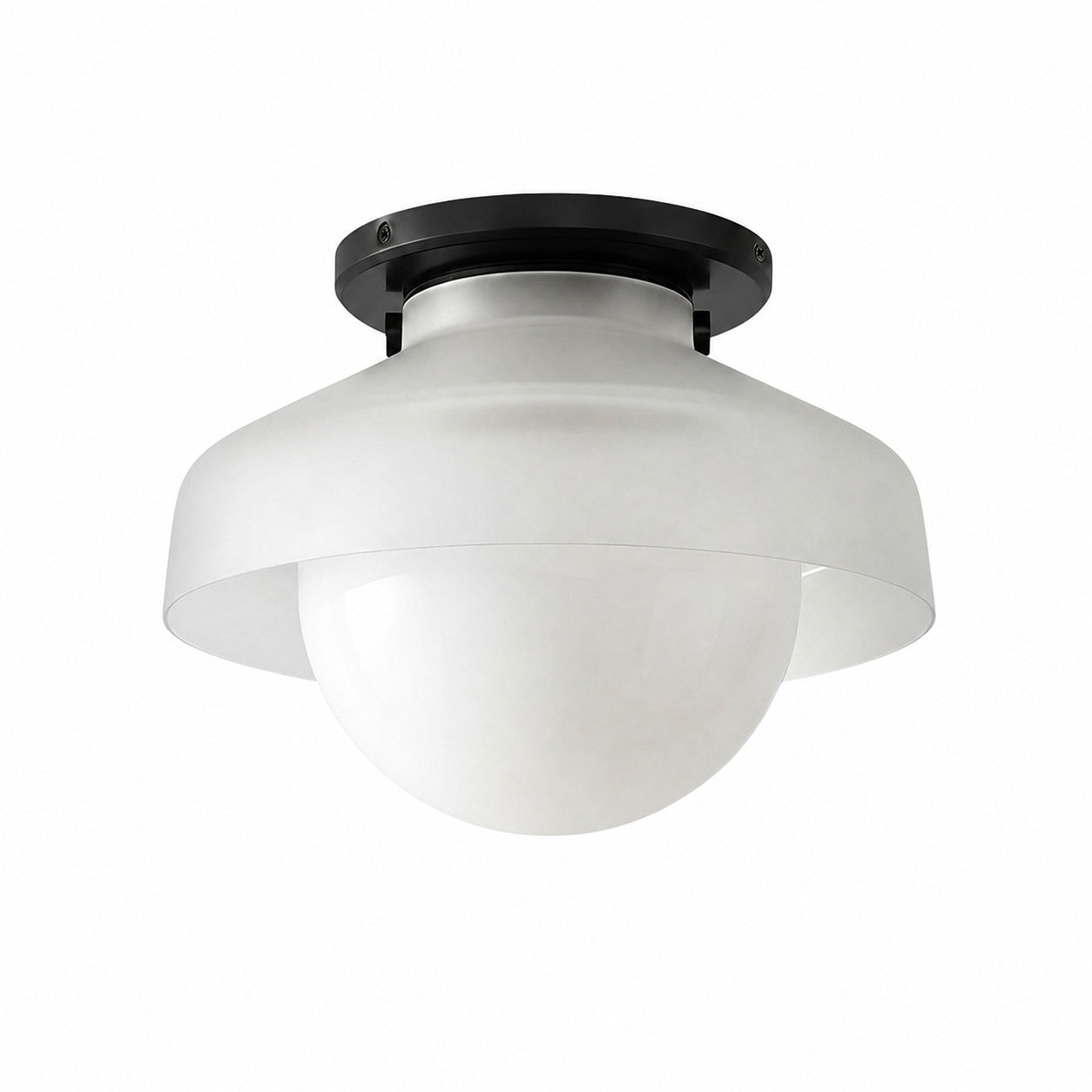 Hanton Modern Flush Mount Ceiling Light - Metal Minimalist Fixture for Home