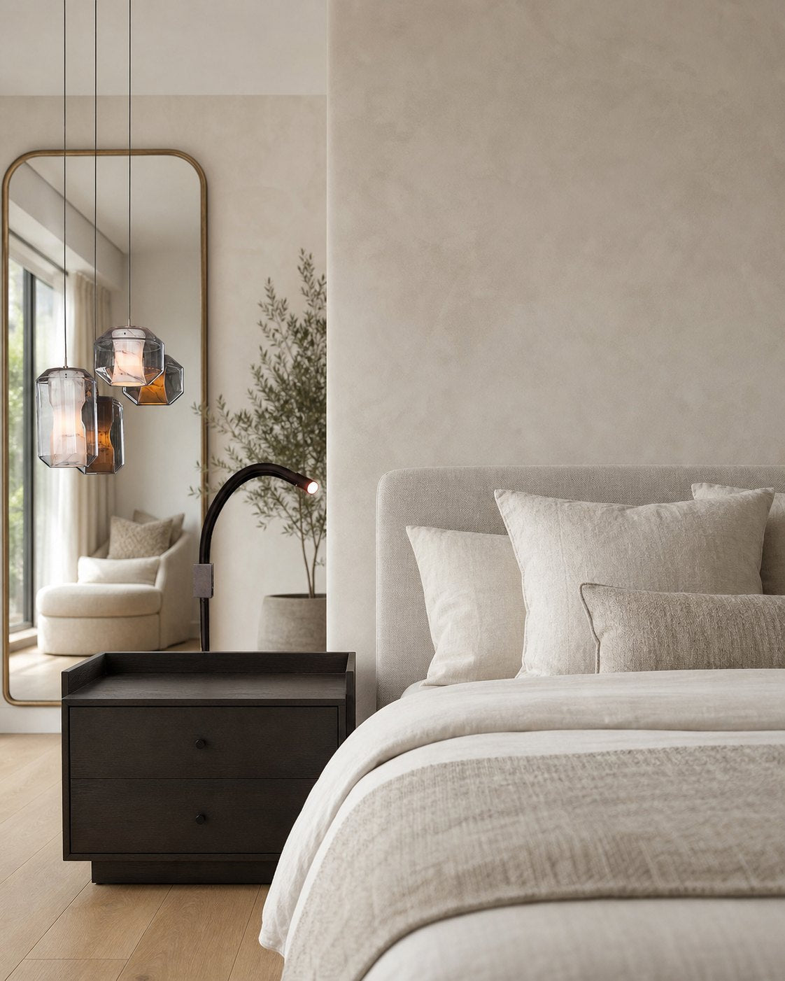Glass Alabaster Pendant Lamp