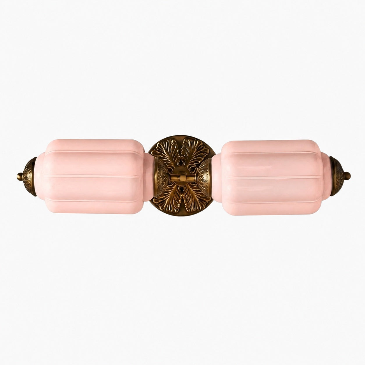 Eloise Brass Wall Sconce – Elegant Milk Glass Vintage Lighting