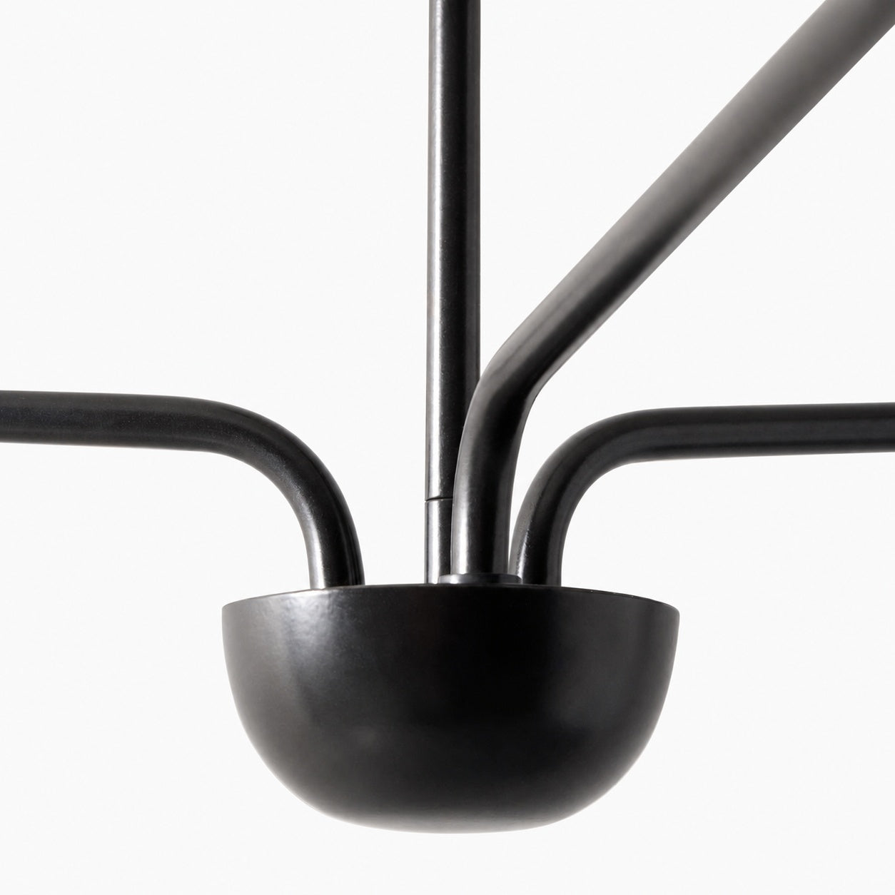 Lutal Bronze Chandelier - Modern Design with Monochromatic Finish