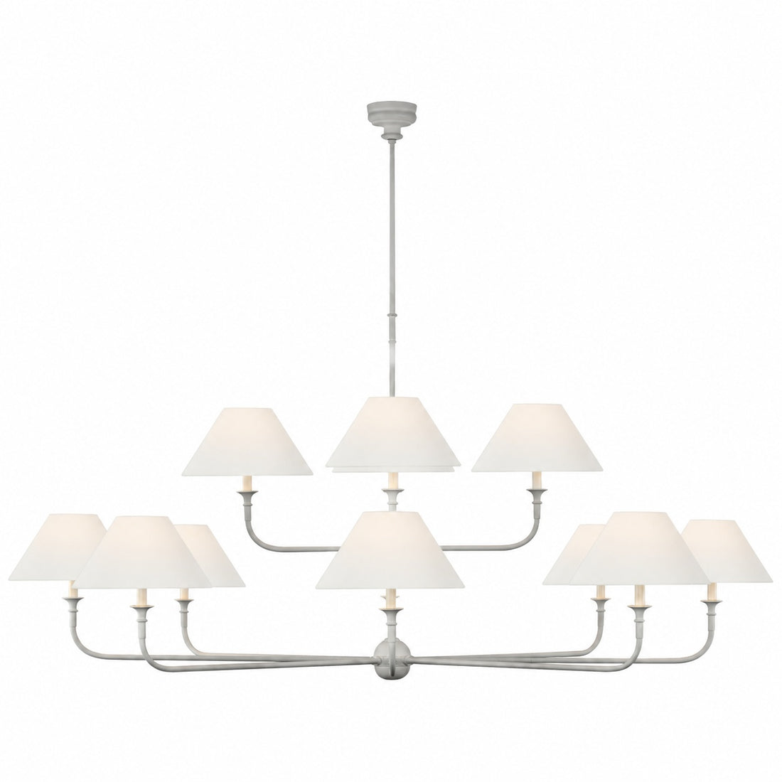 Piaf Grande Modern Industrial Metal Chandelier