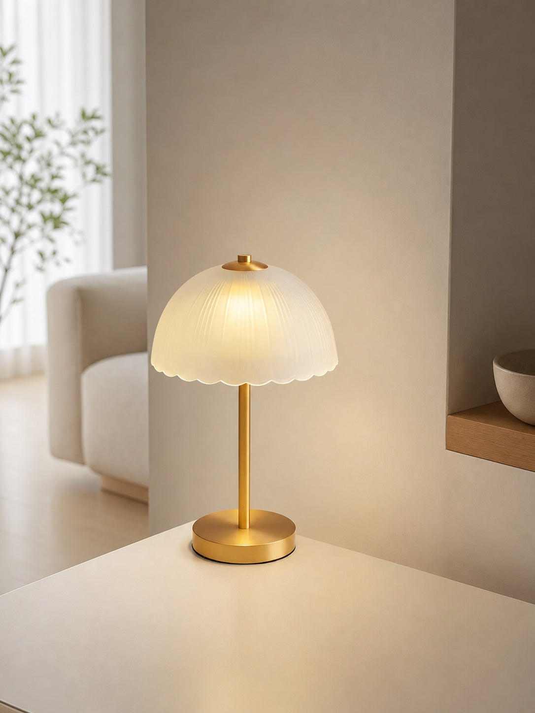 Small Umbrella Table Lamp