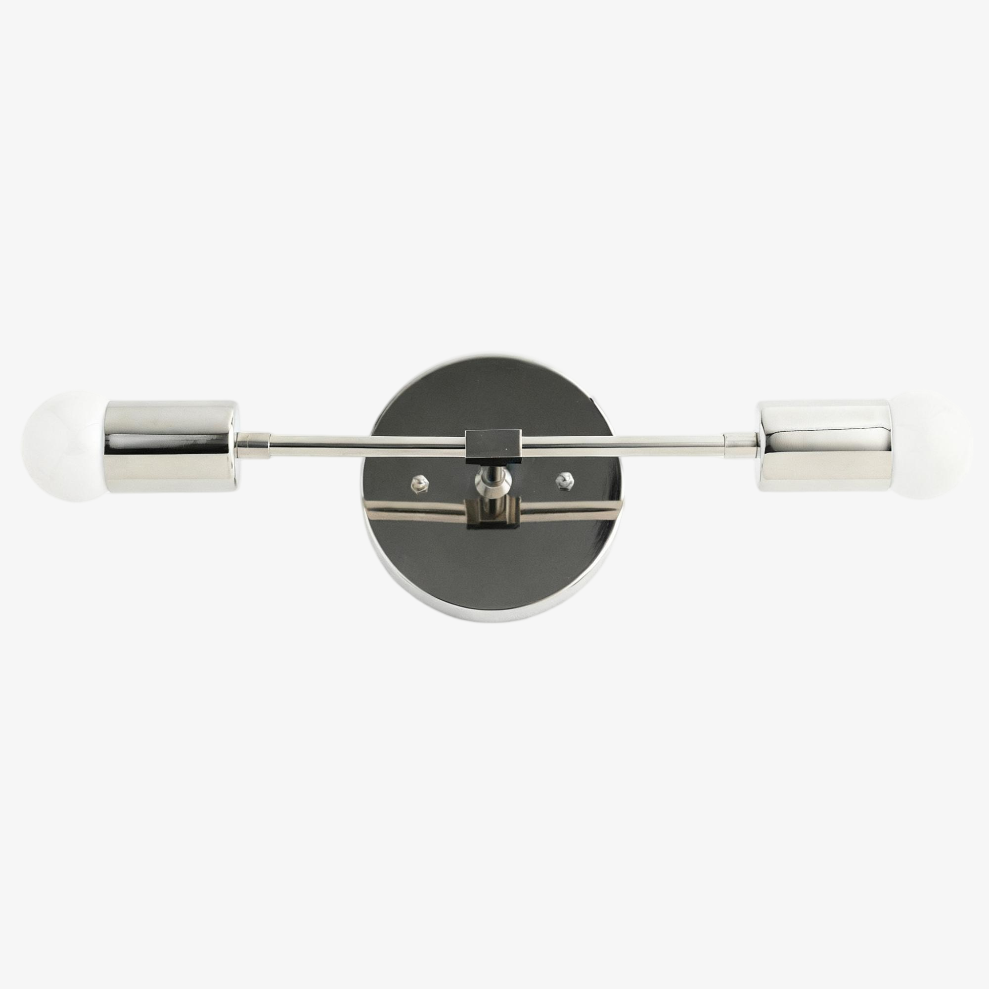 Lumen Dual-Conical Modern Wall Sconce – Minimalist Vanity & Hallway Lighting