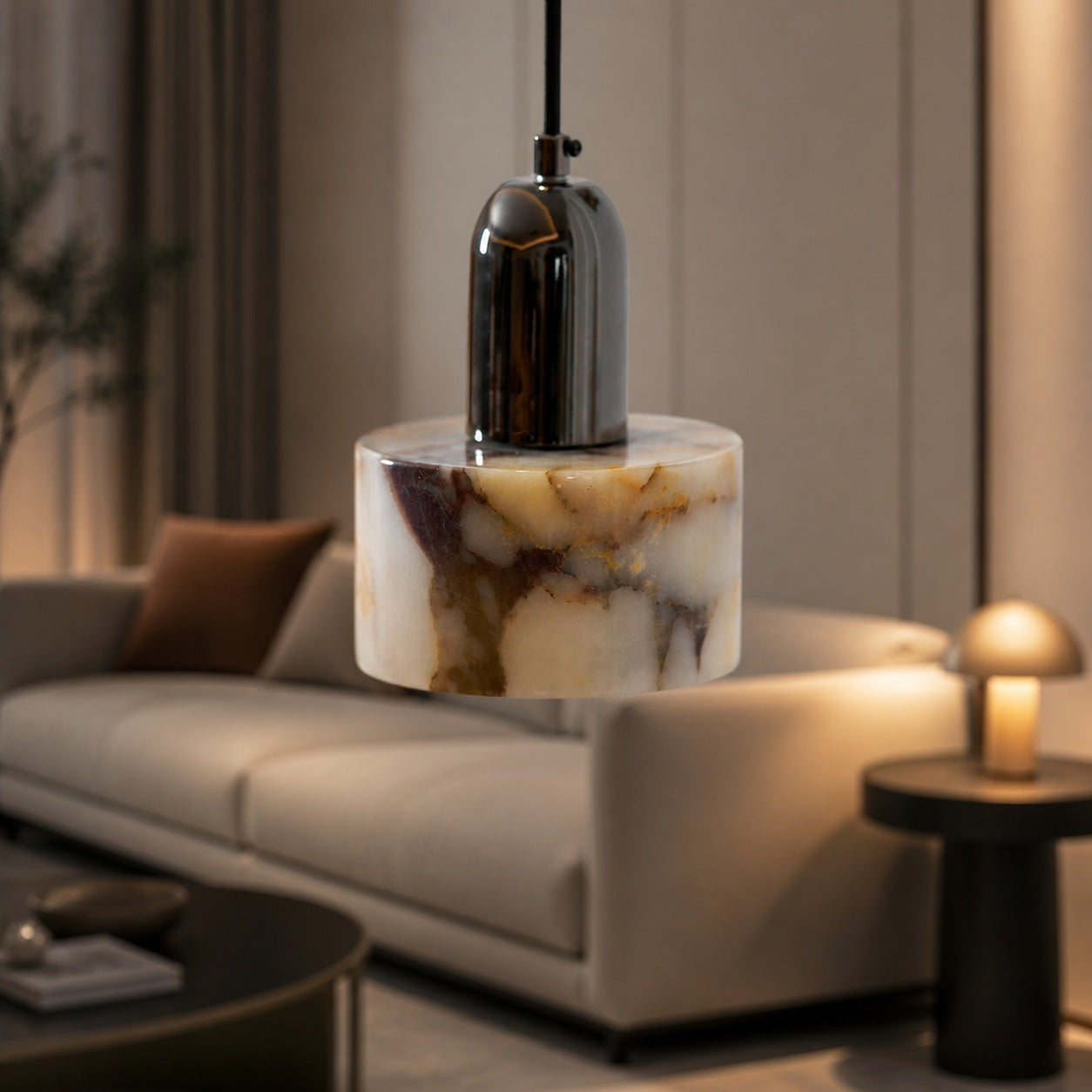 Dekum Marble Pendant Lamp