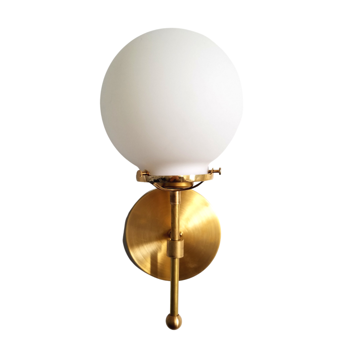 Modern Metal Globe Wall Light - Illuminate Your Space