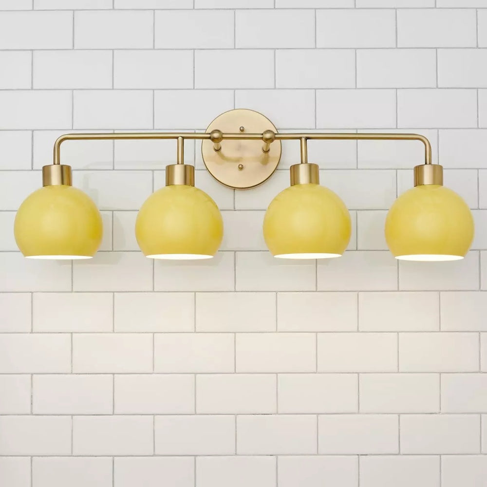 4 Light Bubble Pop Wall Sconce - Colorful Bathroom Wall Light