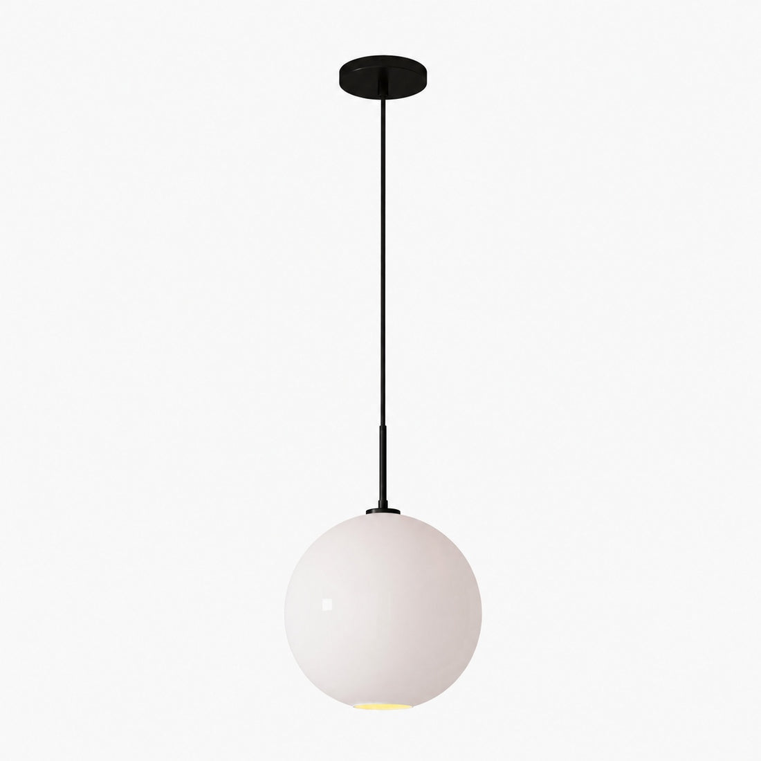 Selvion Sculptural Globe Pendant Light - Modern Glass Pendant Lamp - Sleek Design