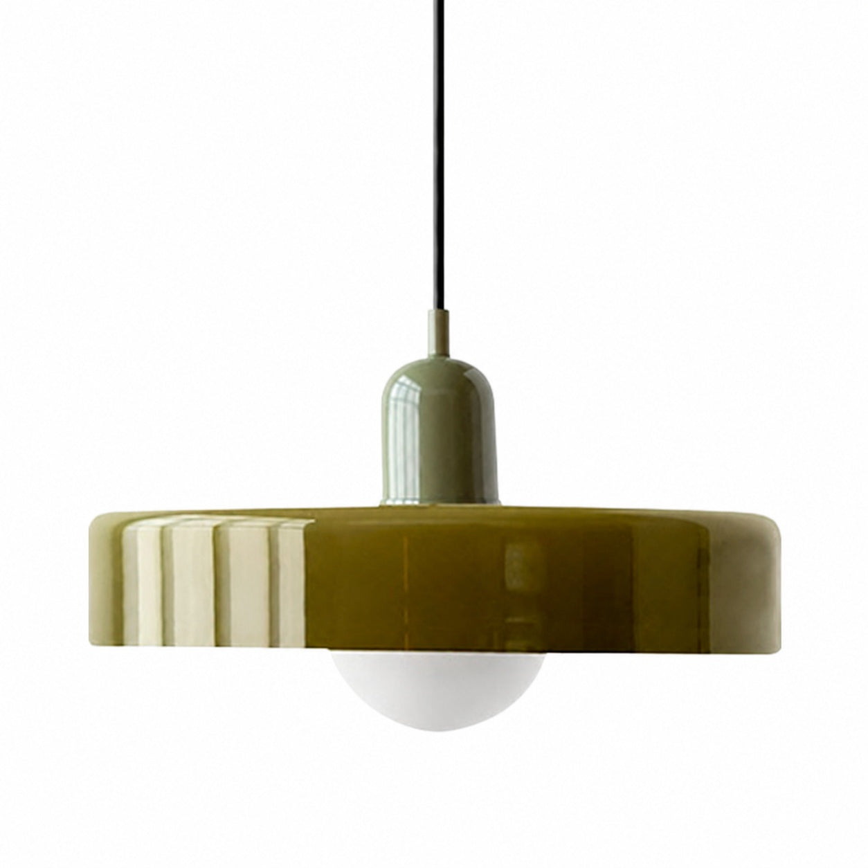 Glasora Modern Glass Suspension Light – Minimalist Nordic Pendant Lamp for Kitchen and Hallway N32