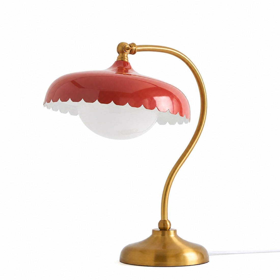 Rayla Scallop Task Lamp – Retro Task Lighting with Style