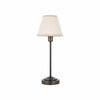 Bronzuno Textured Fabric Desk Lamp – Modern Metal Base Lighting for Offices or Lounges