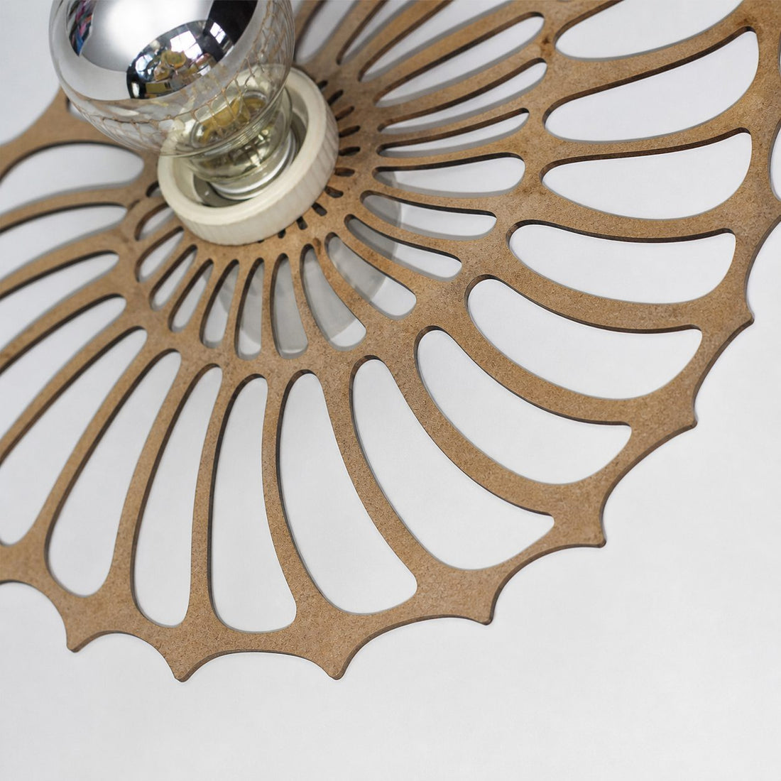 Spiralyn Nautilus Shell Silhouette Modern Wall Lamp - Lighting for Living Room