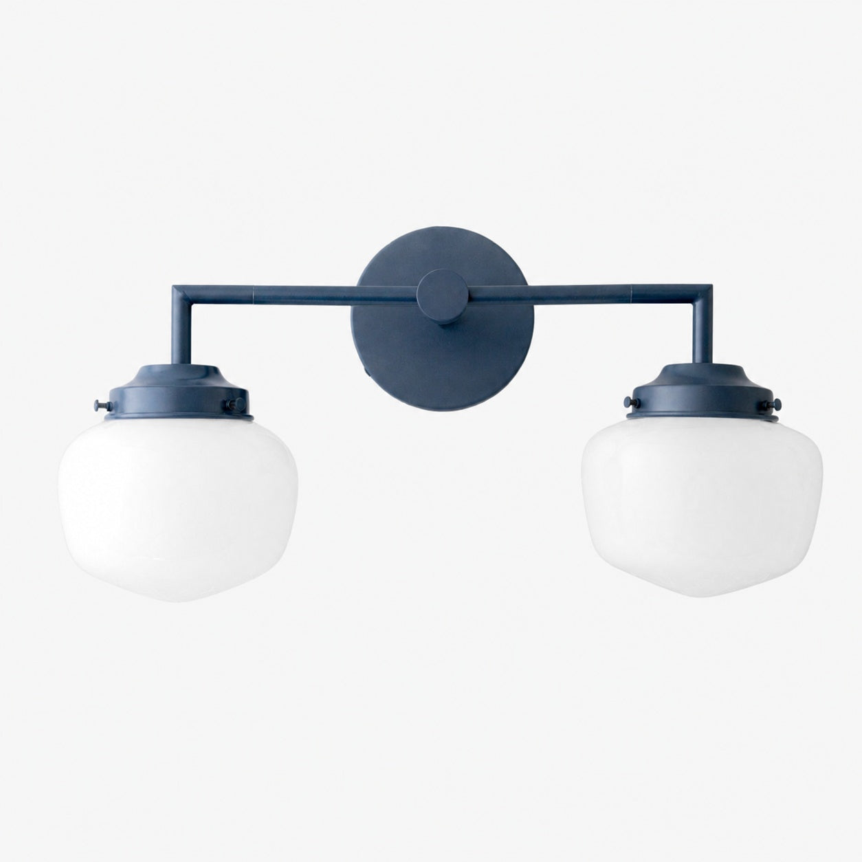 Opalume Glass Vanity Light - Vintage Inspired Bathroom Wall Lighting
