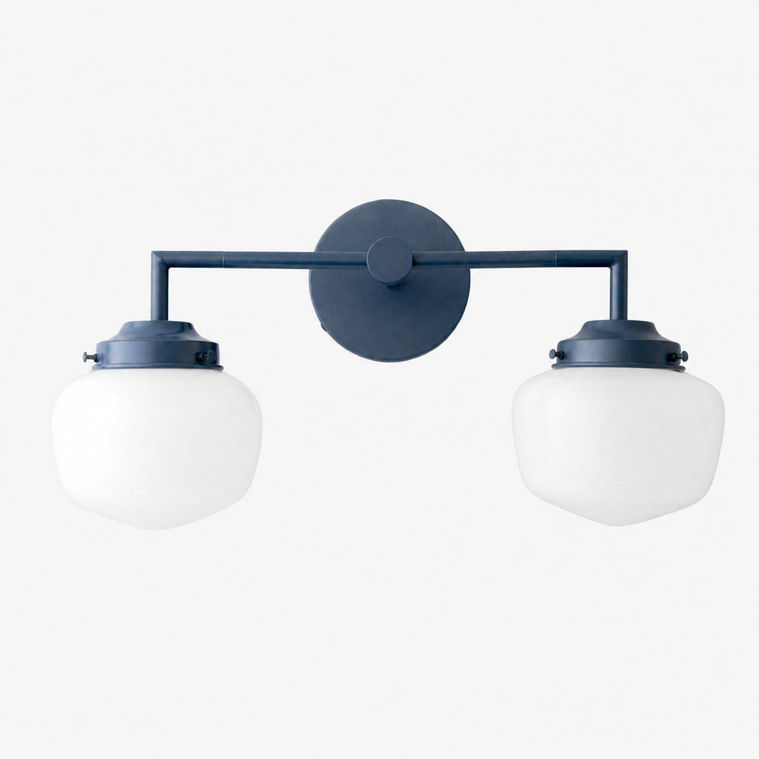 Opalume Glass Vanity Light - Vintage Inspired Bathroom Wall Lighting