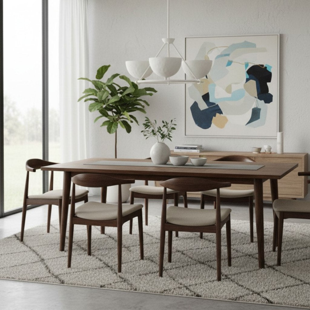 Plara Multi‑Light Chandelier – Modern Polyresin and Plaster for Dining & Foyer