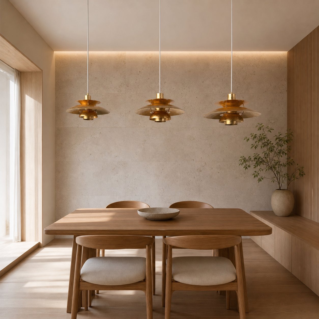 Gold Foil PH Pendant Lamp