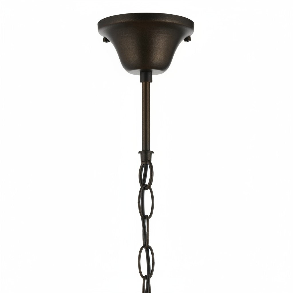 TF Pearl Pendant Light – With A Glass Shade and Adjustable Length for Dining and Kitchens