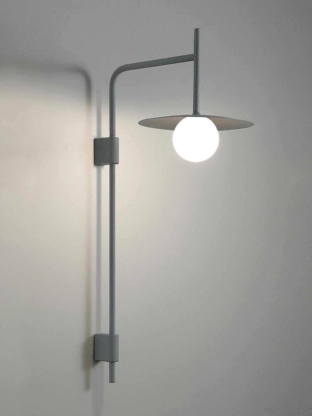 Gea Metal Swing Arm Wall Lamp - Scandinavian Minimalist Nordic Sconce