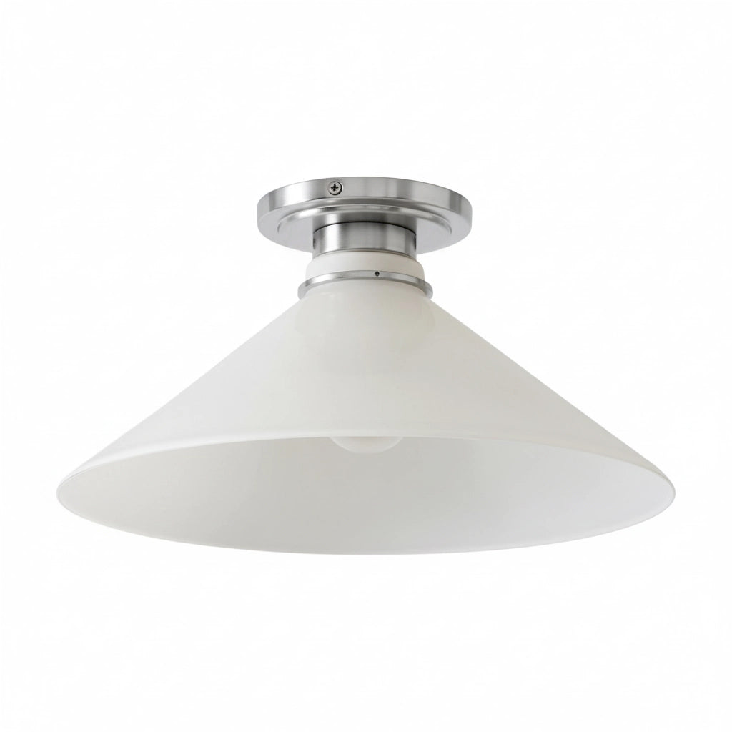 Aurenza Timeless Flush Mount Light - Farmhouse Design with Simple Elegant Charm