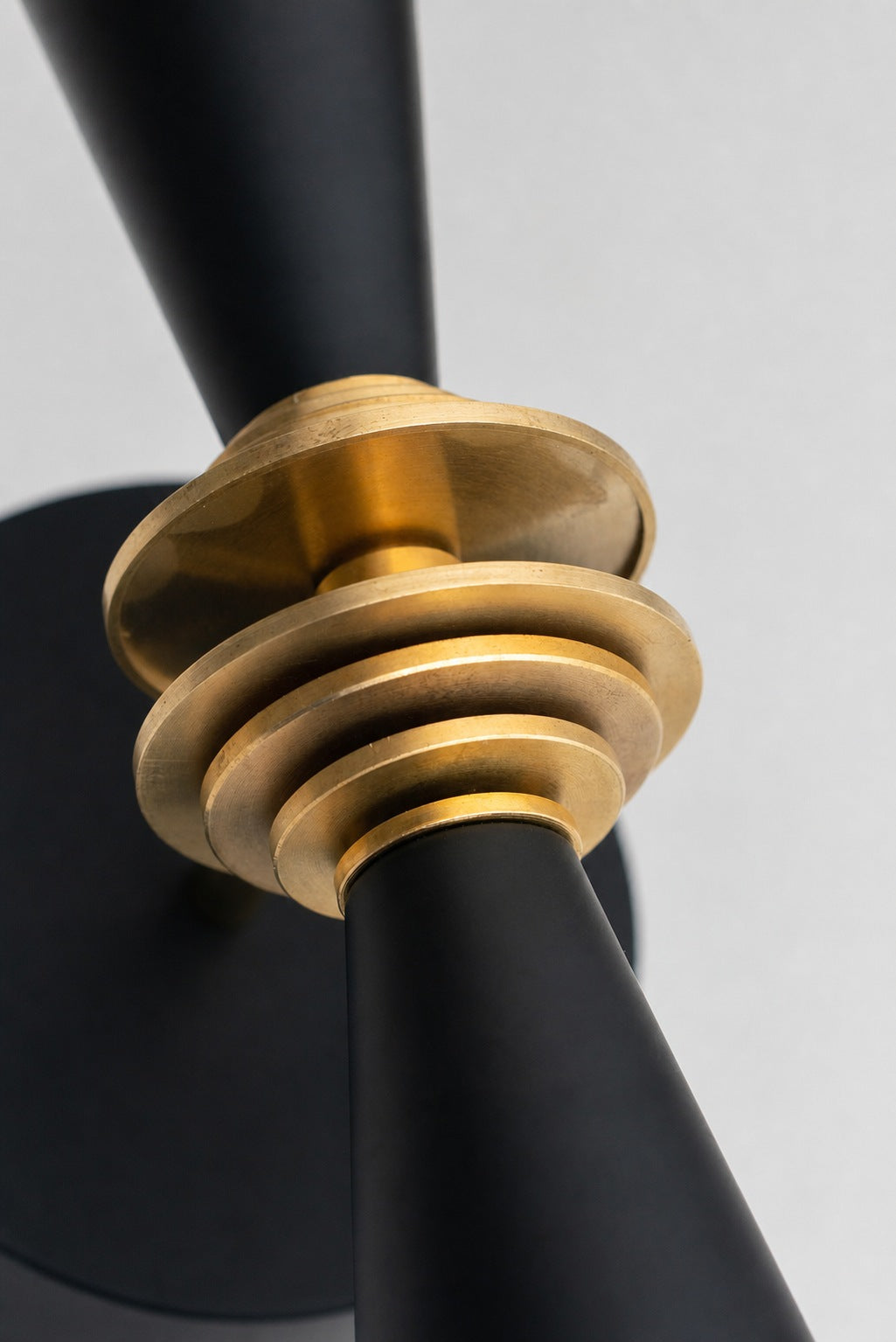Pyralis Cone Art Deco Wall Light - Multi-Directional Sconce for Vanity or Wall