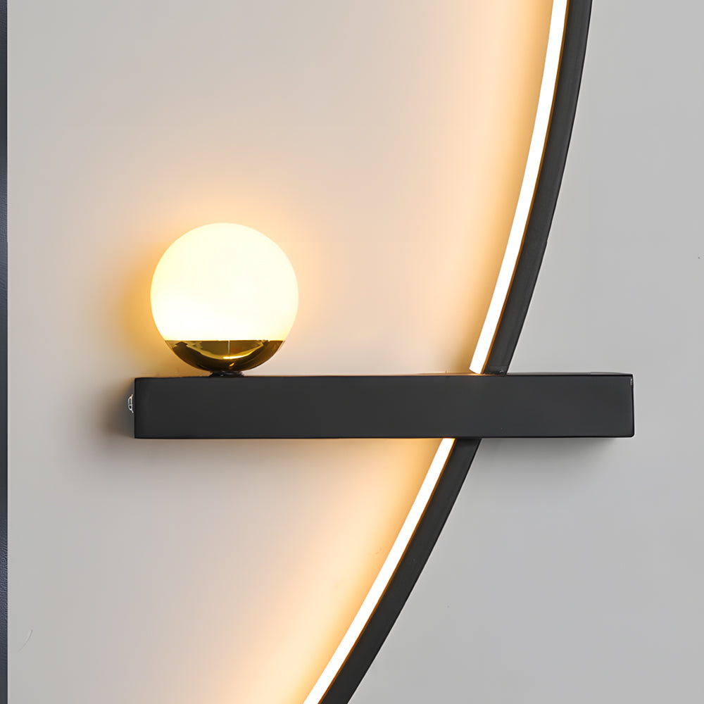 21'' Curved Strip 3 Step Dimming LED Wall Sconce