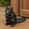 Guardian Iron Black cast iron door stopper