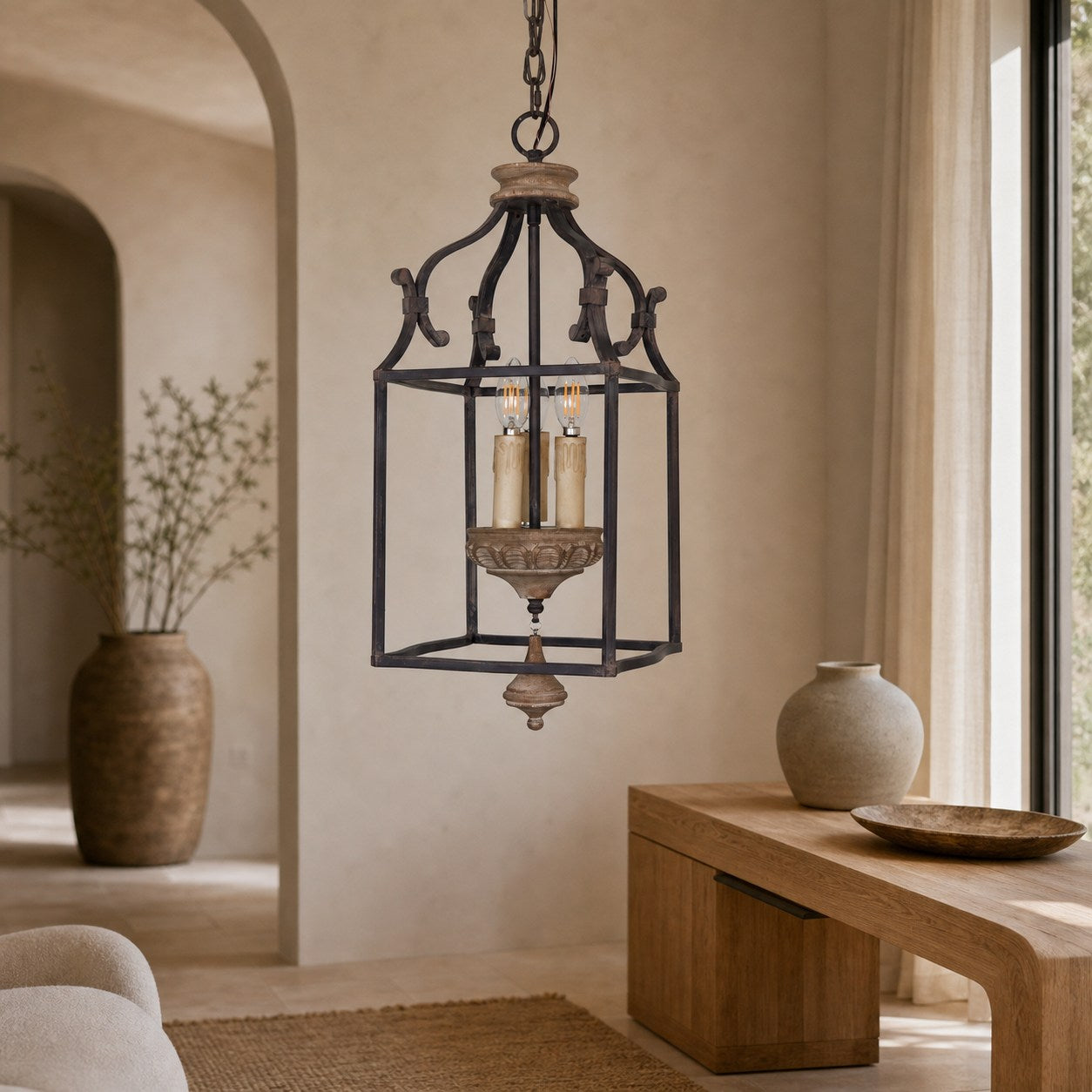 Traditional Birdcage Chandelier