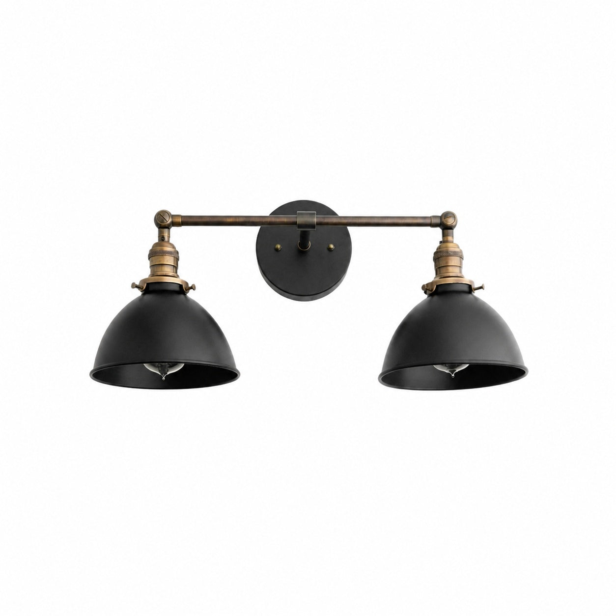 Conique Metal Industrial Vanity Light  - Modern Bathroom Lighting Fixture