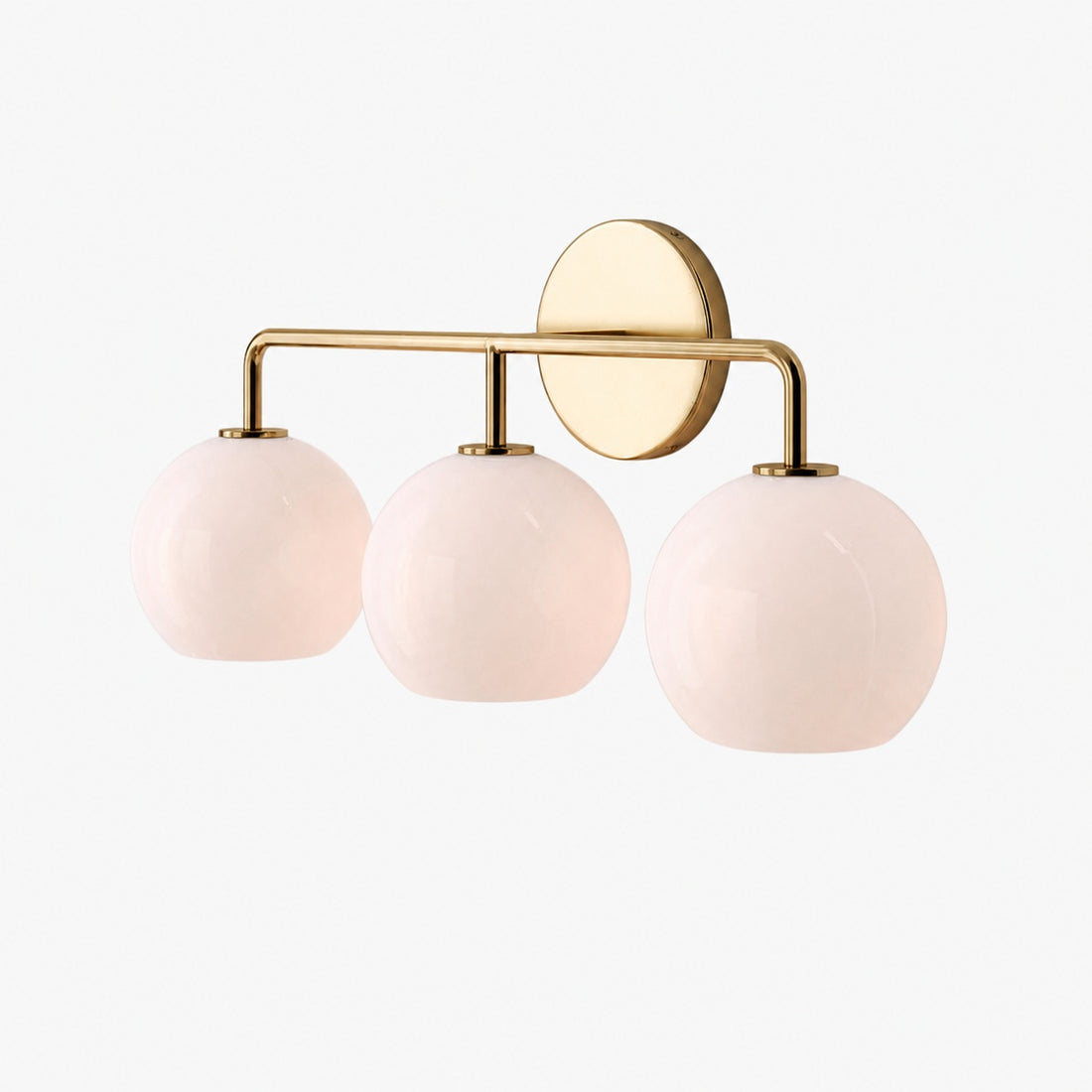 Selvion Artistic Globe Sconce Light - Handcrafted Glass Sculptural Wall Fixture