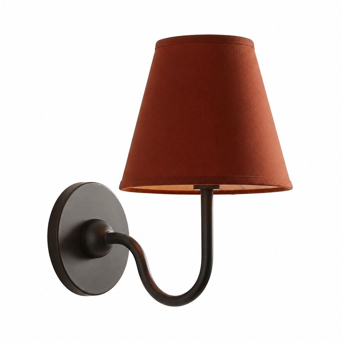Luvora Vintage Pleated Shade Wall Lamp - Modern Brass Linen Wall Lighting
