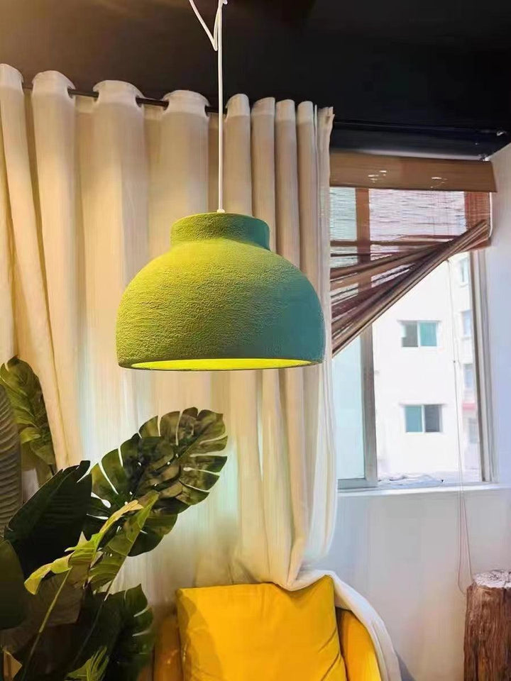 Matte Texture Wabi Sabi Pendant Light