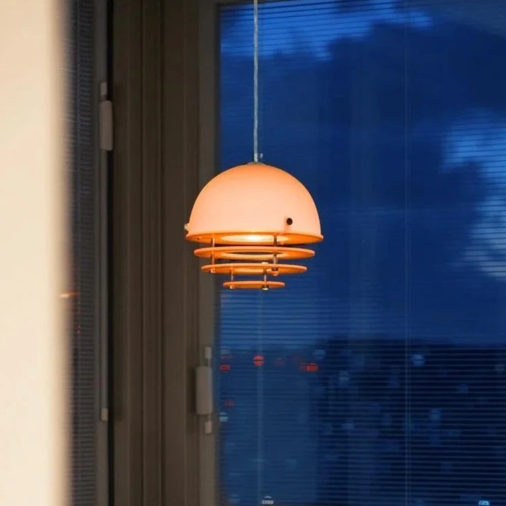 Modern Sunset Pendant – Orange & Blue Mood Light For Any Room