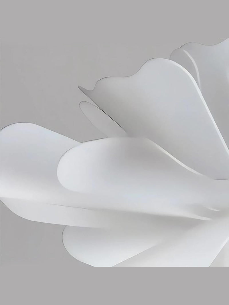 Nordic White Lotus Flower Pendant Light