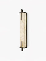 Load image into Gallery viewer, Rectangle Alabaster Wall Sconce
