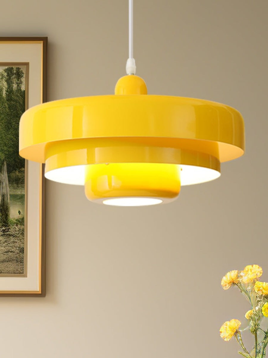 Creative Colorful Three-Layer Cake Pendant Light