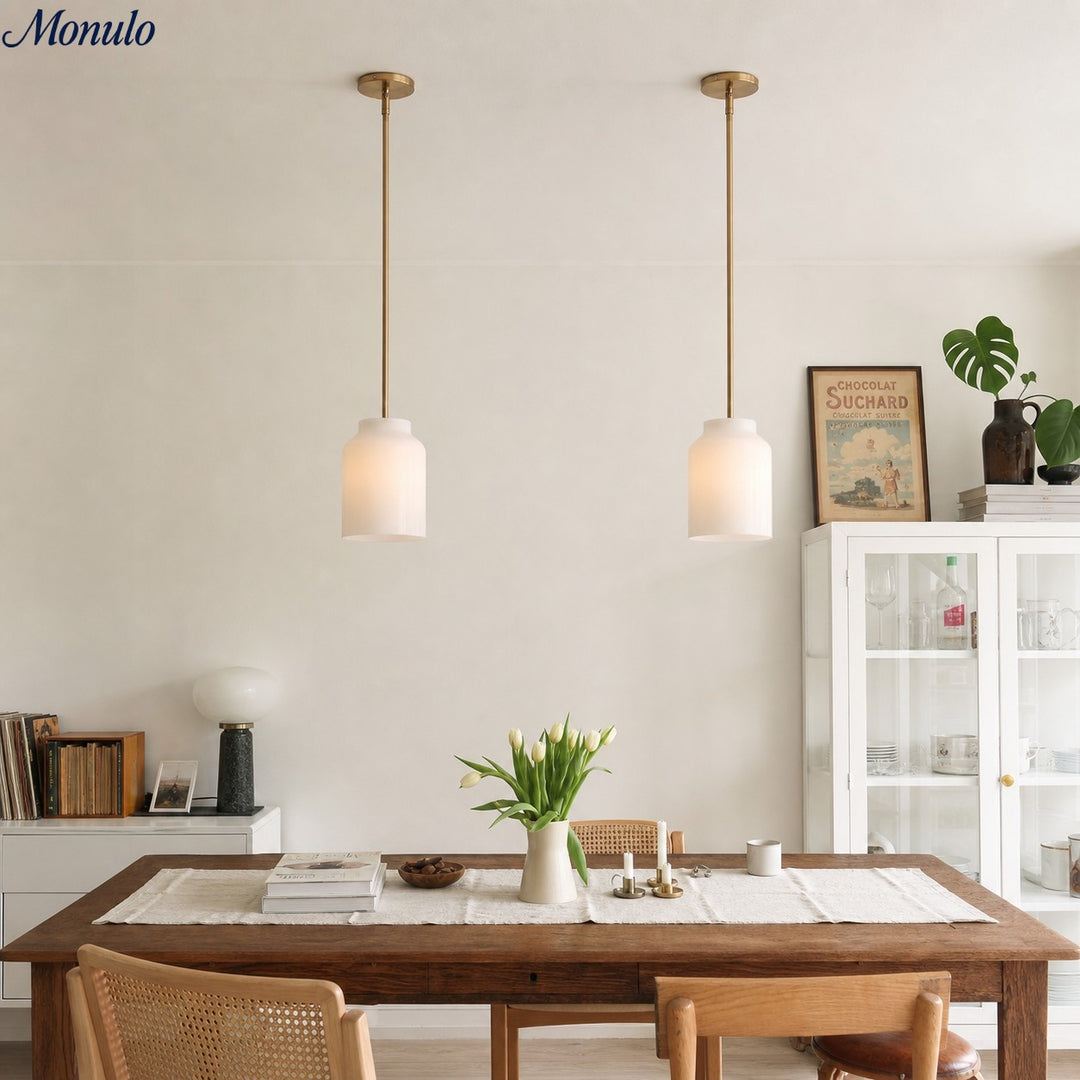 Minimalist Bell Jar Pendant Light - Nordic Morandi Pendant Light