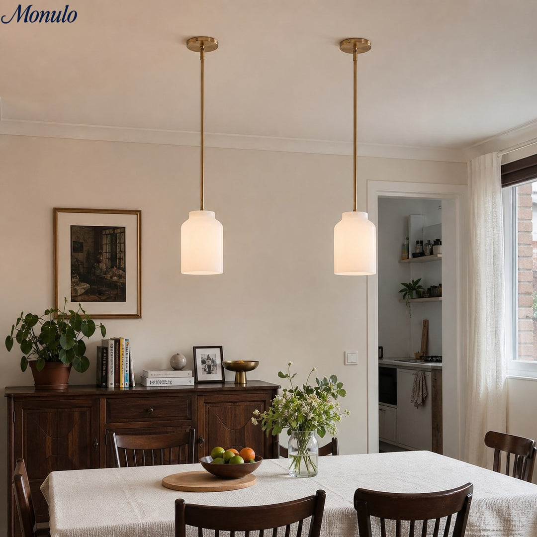 Minimalist Bell Jar Pendant Light - Nordic Morandi Pendant Light